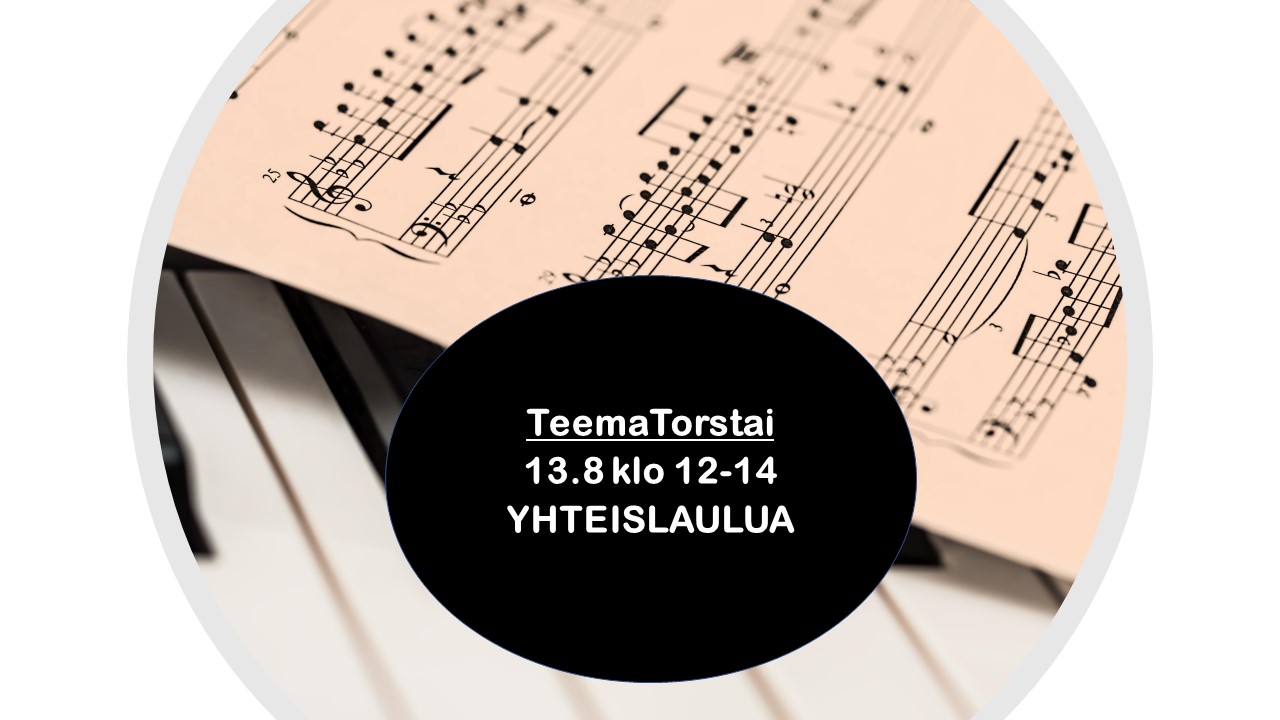 Nuotti paperi pienon avainten päällä, tekstin taustalla.