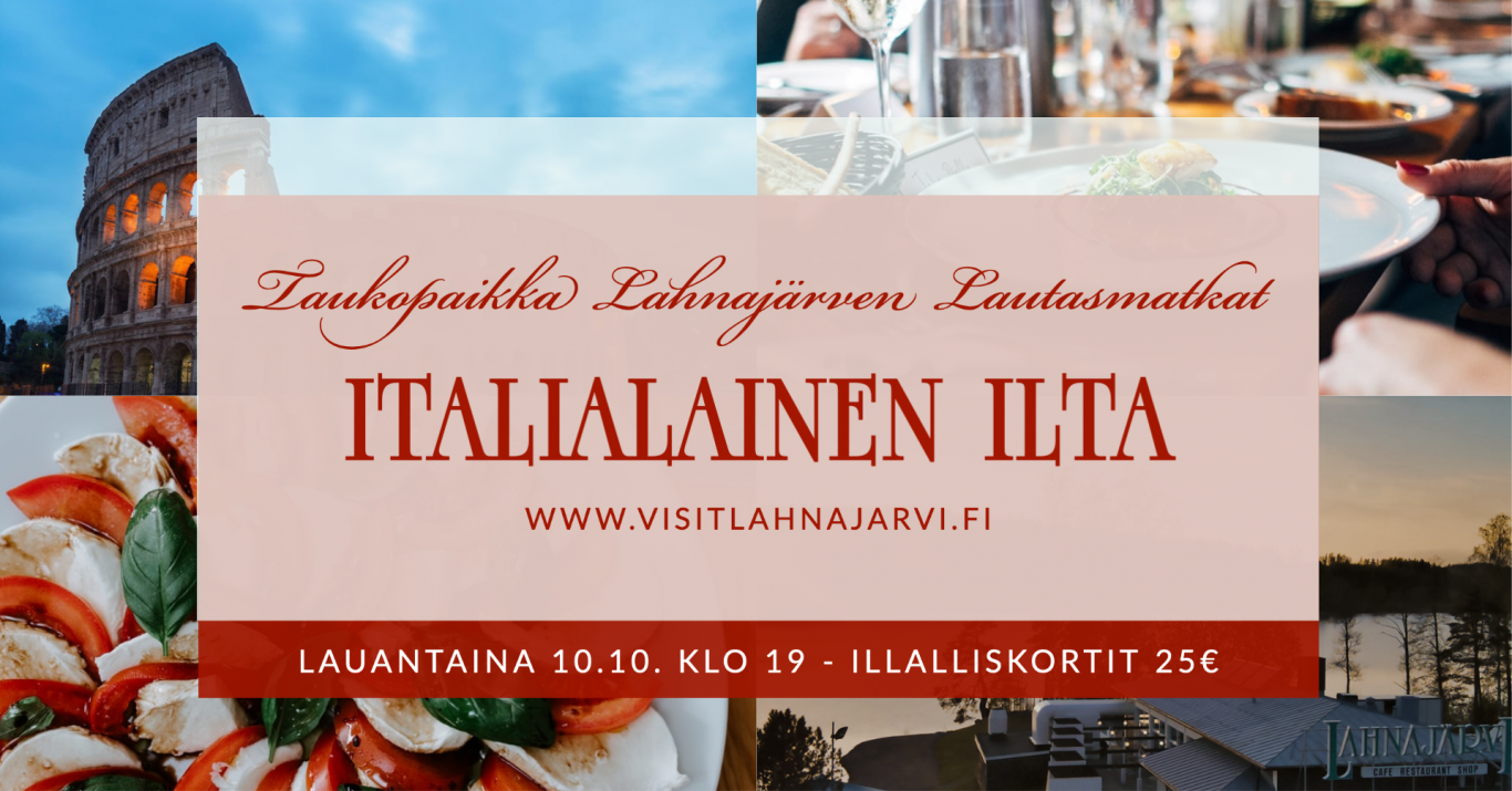 Italialainen illallinen.
