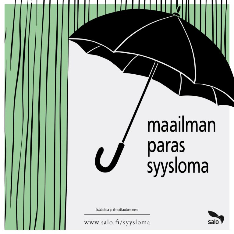 Syysloman logo sateenvarjo