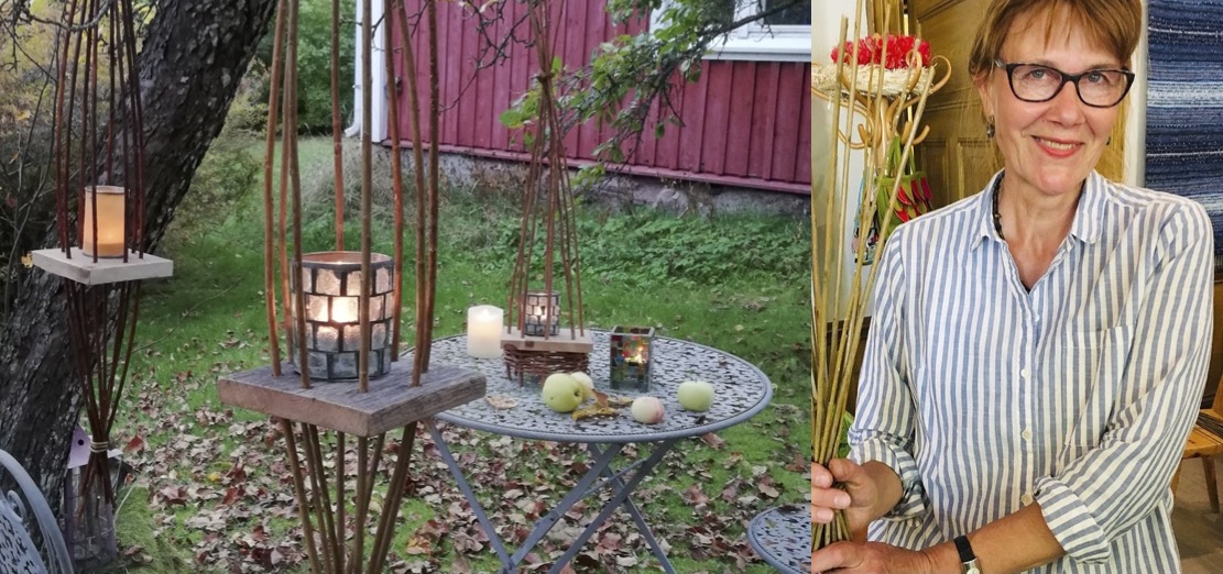 Paju, pajutaide, luonnonmateriaali, käsityökurssi, käsityöpaja, Salo, visit Salo, Anne Raine, pajunpunonta, jouluaskartelu