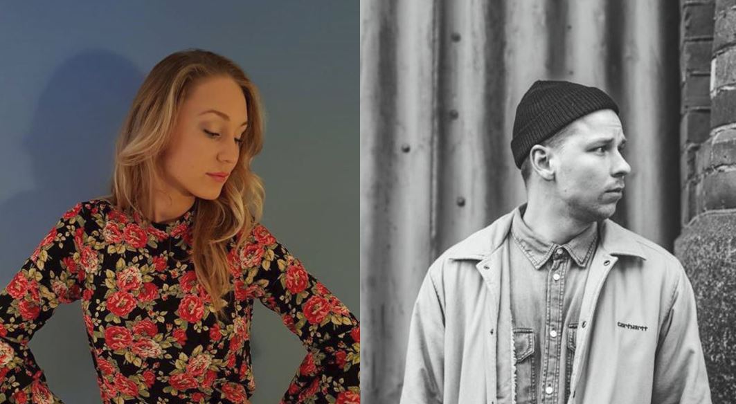 Emmi Raasumaa ja Konsta Mäenpää jouluisen jazzin lumoojina.