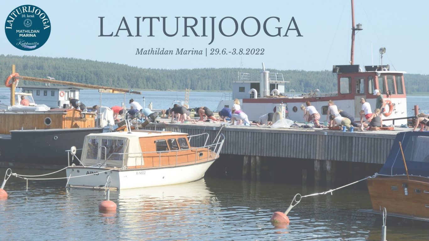 Laiturijooga Mathildan Marina
