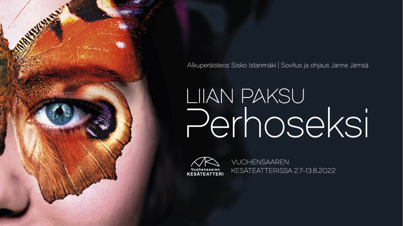 Liian paksu perhoseksi -musiikkinäytelmä Vuohensaaren kesäteatterissa