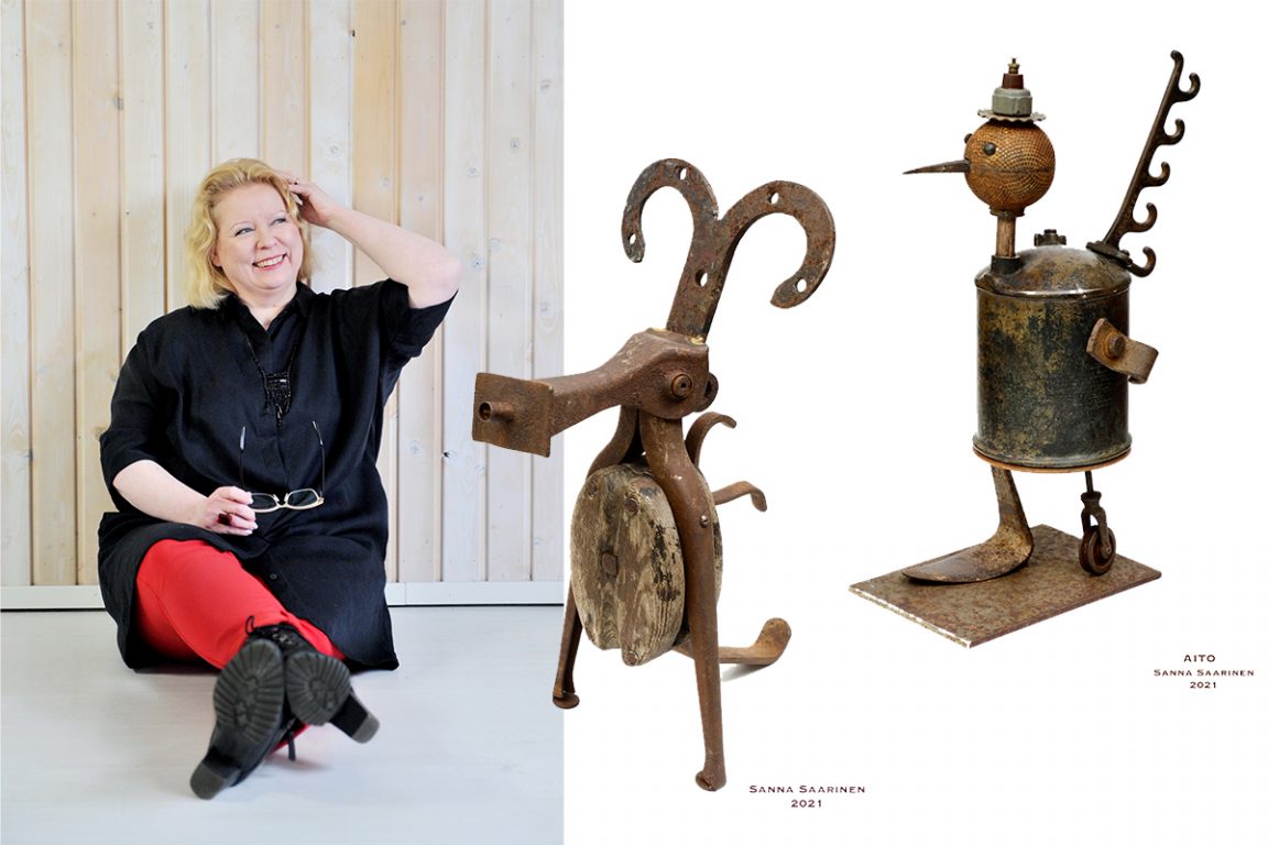 Sanna Saarinen Outolintuja rannalla