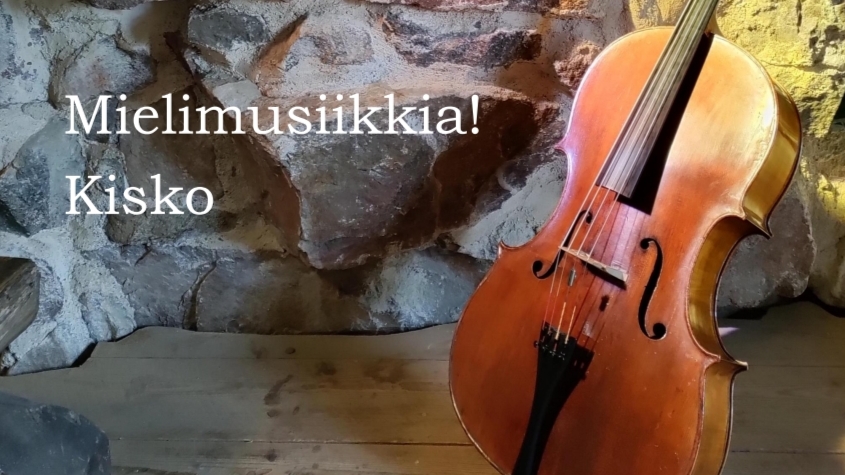 Mielimusiikkia! -sarja Kiskon kirjastossa, sello, musiikista hyvinvointia