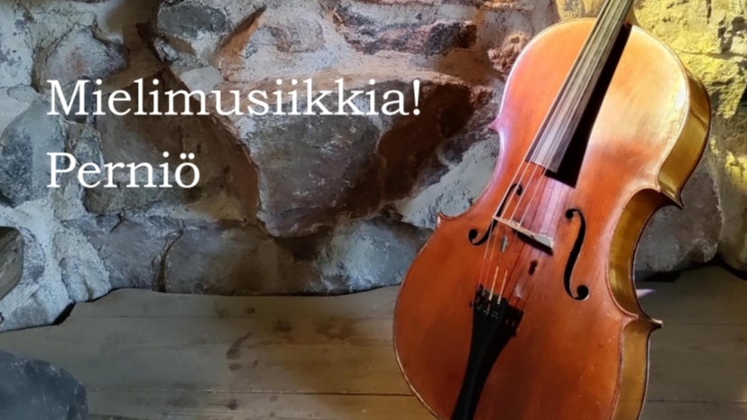 Mielimusiikkia! -sarja Perniössä, sello, musiikista hyvinvointia