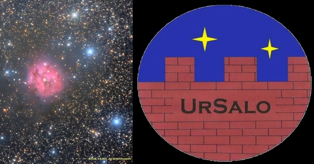UrSalo logo ja tähtitaivas