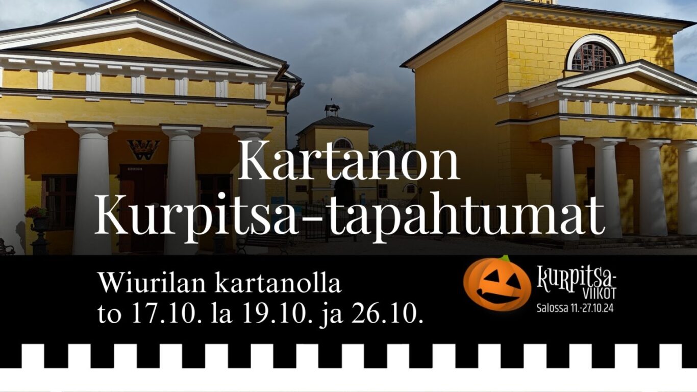 Wiurilan kartanon rakennuksia, päällä paljon tekstiä