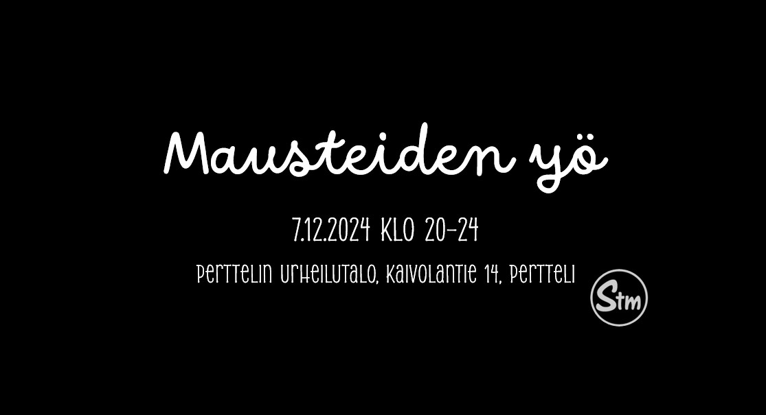 Mausteiden yö mainos