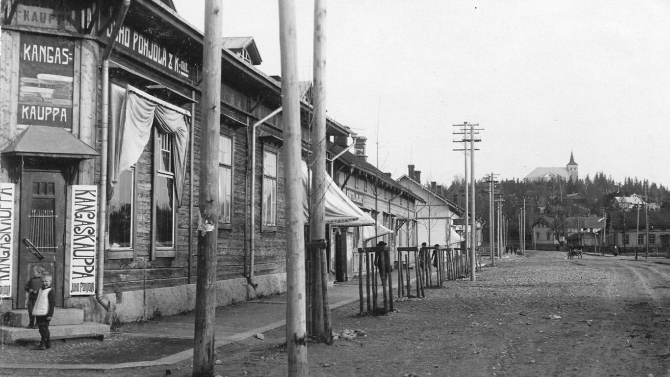 Salo 1910. Photo Salo-Uskelan Seura/Niilo Kallio collection