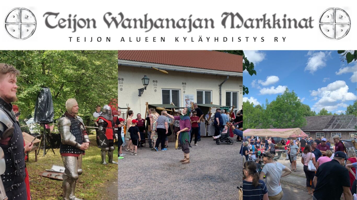 Teijon ruukkikylä, Teijon masuuni, Wanhanajan markkinat