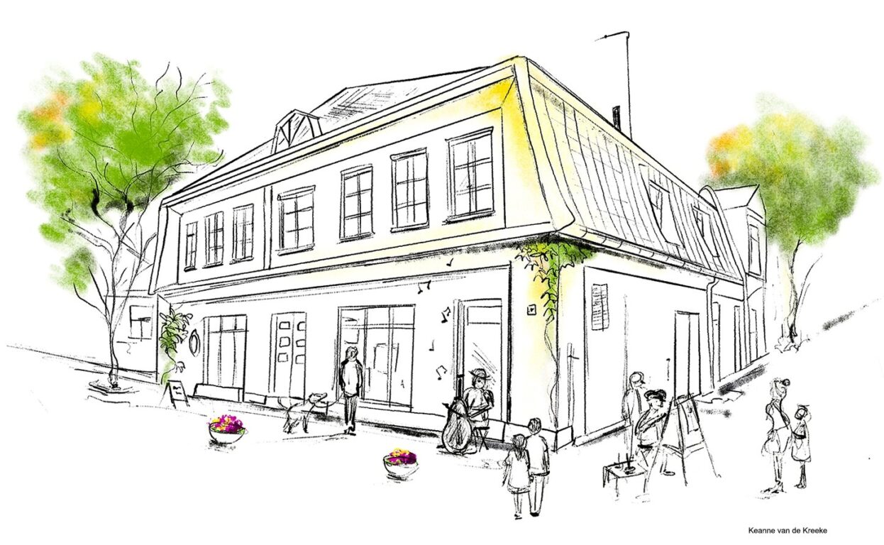 Galleria Joutsen ja Salon Taiteilijaseuran Taidelainaamo Tehdaskatu 18