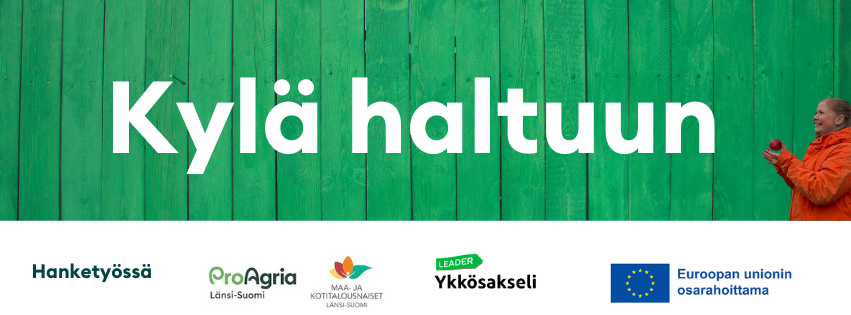 Kylä haltuun logot