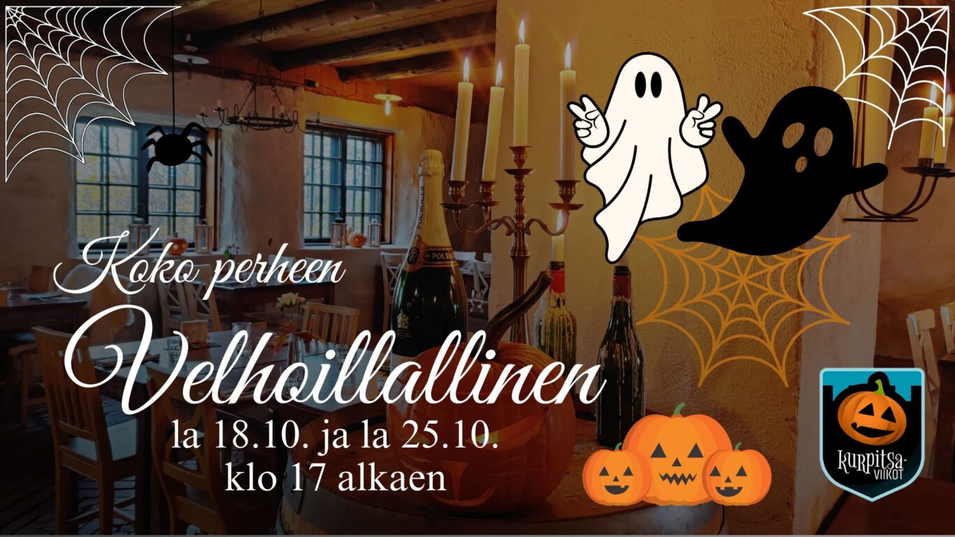 Rikalan Krouvin Velhoillallinen, mahtava illallinen, velhot tarjoilevat Rikalanmäellä