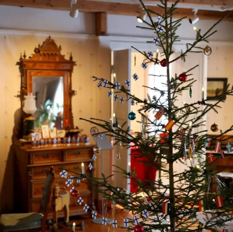 Meritalon museo on Salo-Uskelan ensimmäinen kansakoulu ja 1900-luvun alun opettajaperheen koti. Kuva: Salon historiallinen museo