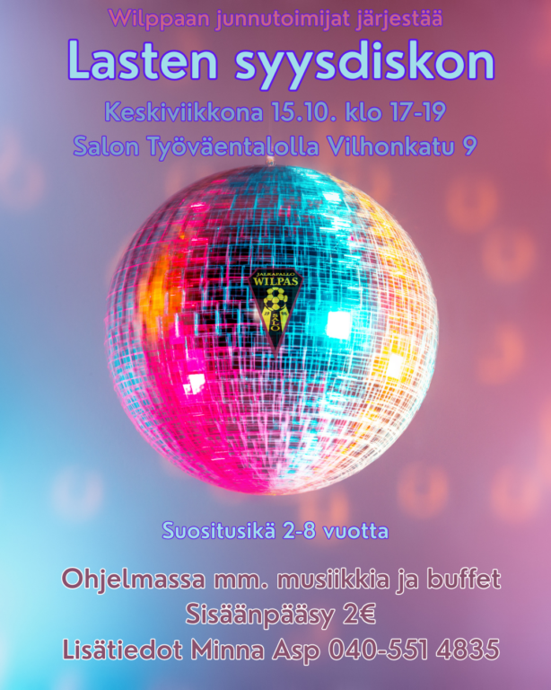 Lasten syysdisko