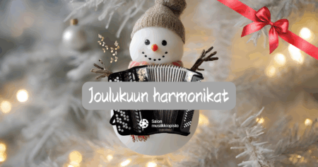Joulukuun harmonikat - musiikkiopiston oppilaskonsertti
