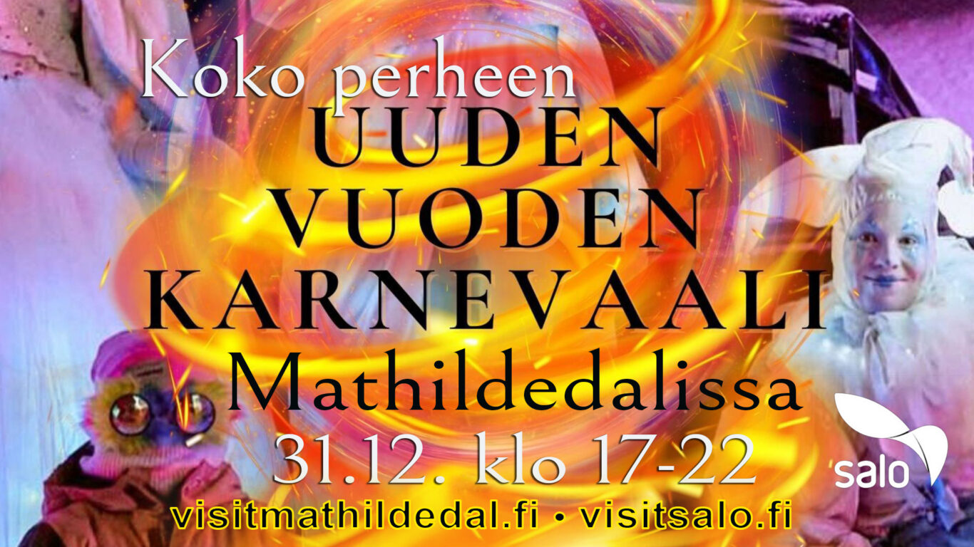 Karnevaalitunnelmaa valoa, säihkettä ja sirkushahmoja