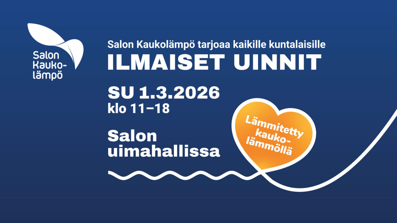 Salon kaukolämmön uimahallipäivä
