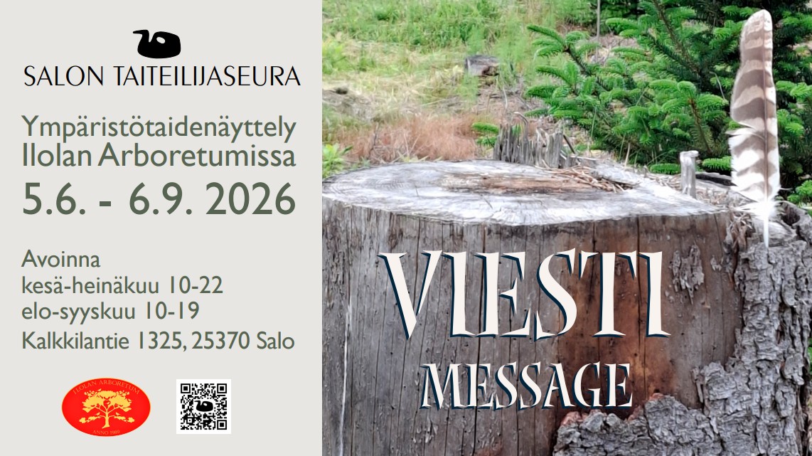 Salon Taiteilijaseura Iolan arboretumissa 2026