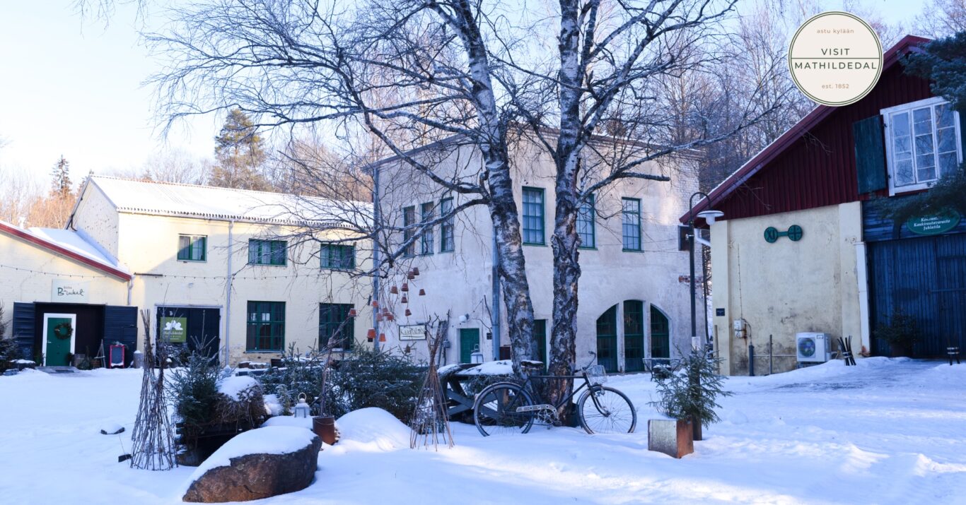 Talvinen Mathildedalin ruukkikylä