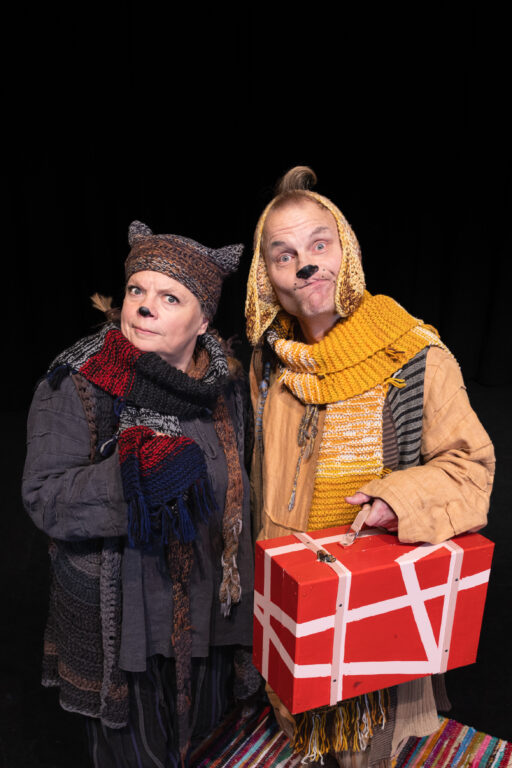 Maukan ja Väykän höntti päivä, kuvassa Lotta Kuusisto ja Paavo Kerosuo