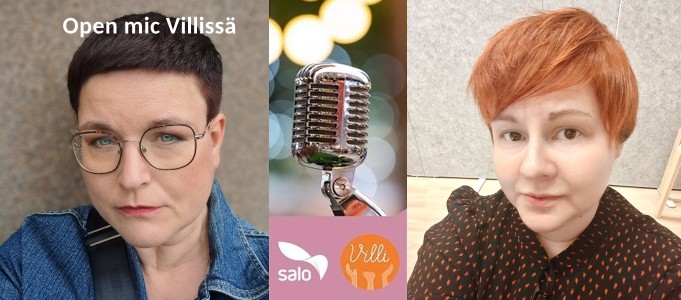 Kahden avausrunoilijan kuvat