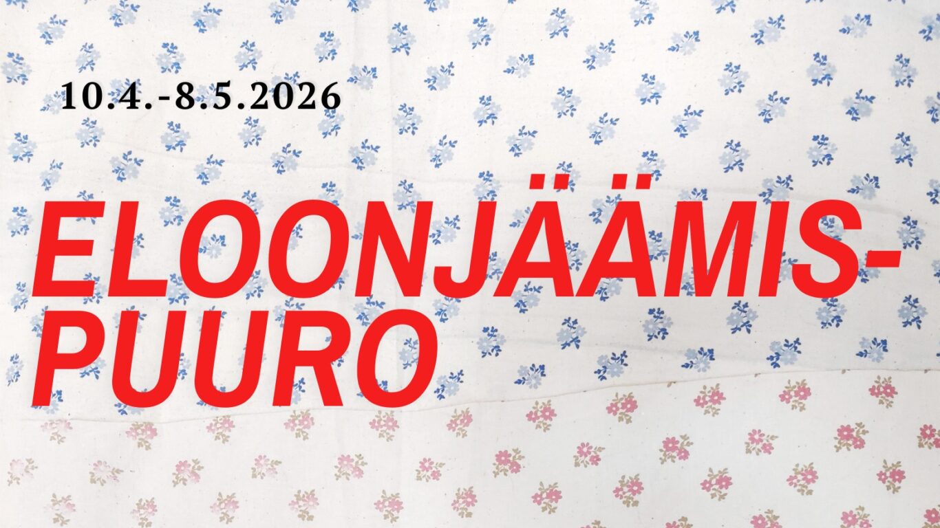 Elina Laitinen: Eloonjäämispuuro Galleria Joutsenessa 10.4. - 8.5.2026.