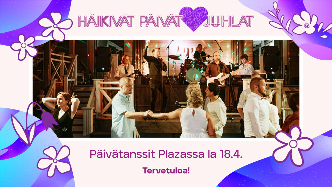 Päivätanssit Plazassa lauantaina 18.4.