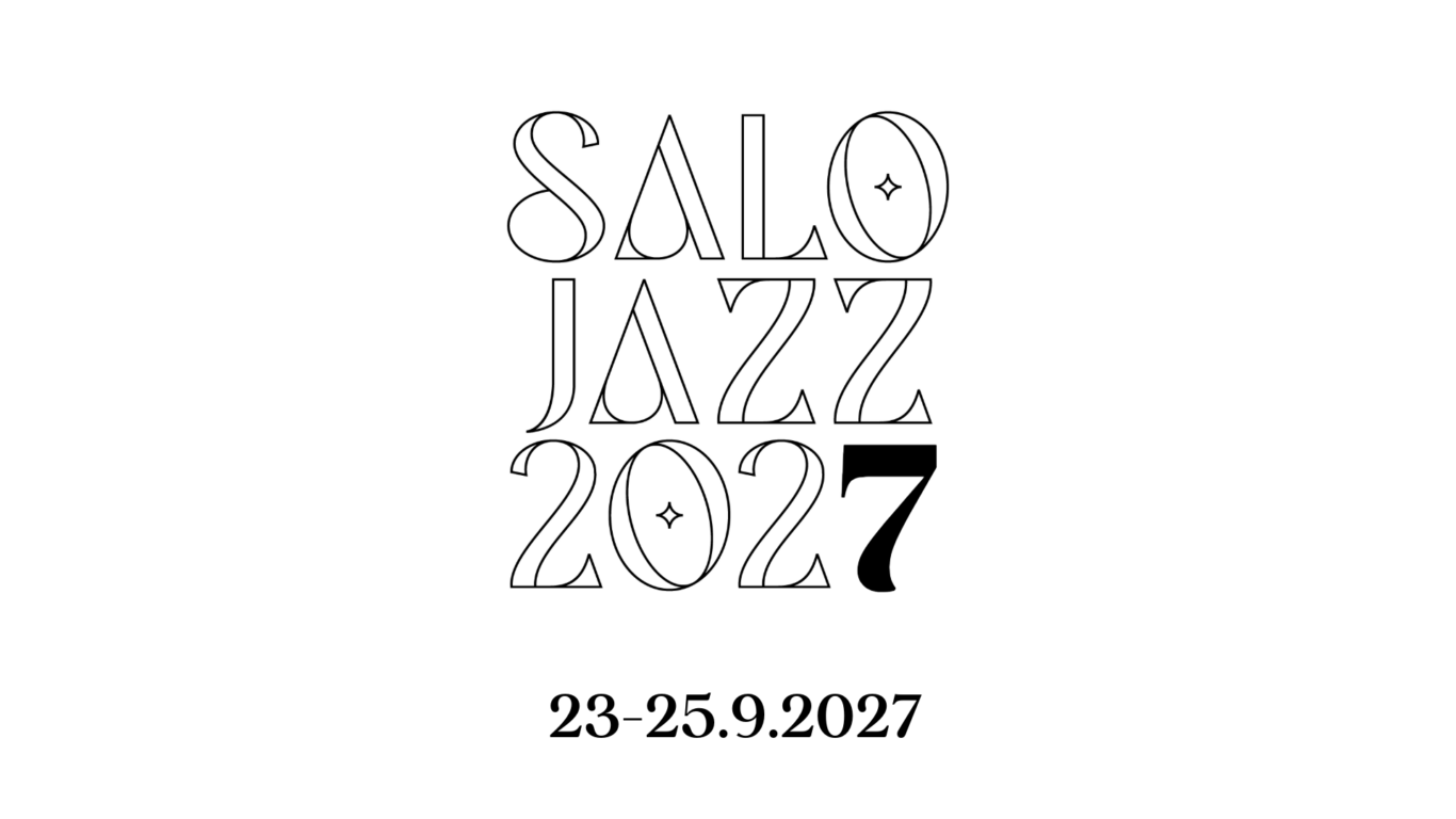 SaloJazz 2027 logo ja päivämäärä