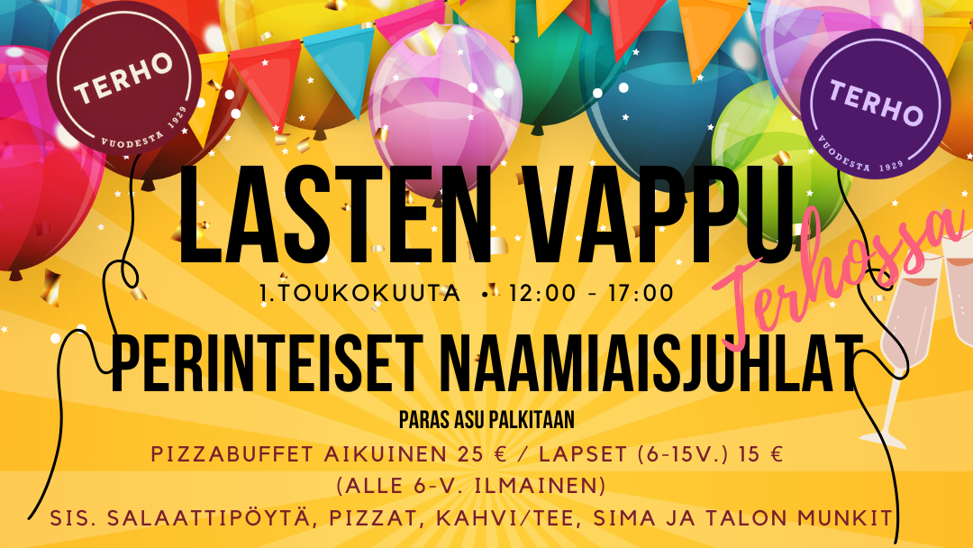 Lasten vappu Terhossa