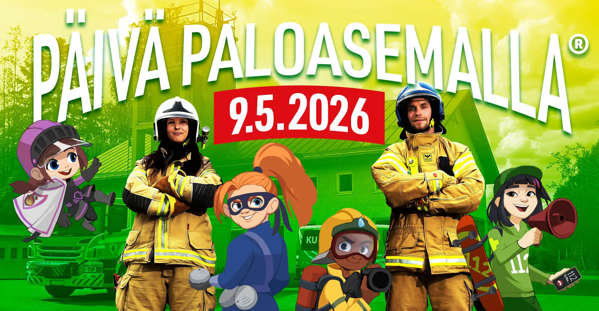 Läivä paloasemalla 9.5. 