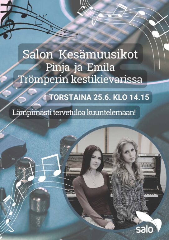 Pinjan ja Emilan konserttimainos