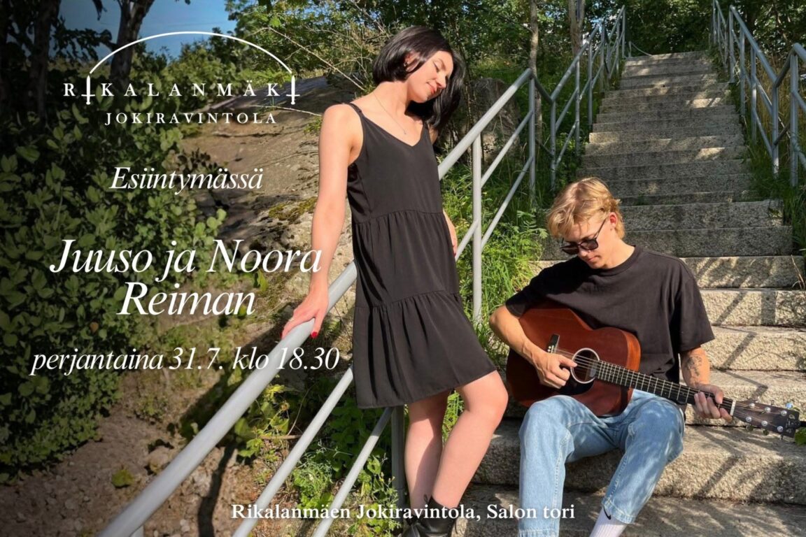 Nuoret artistit tuottavat iloa ja säpinää musiikillaan Salon kesäiltoihin.