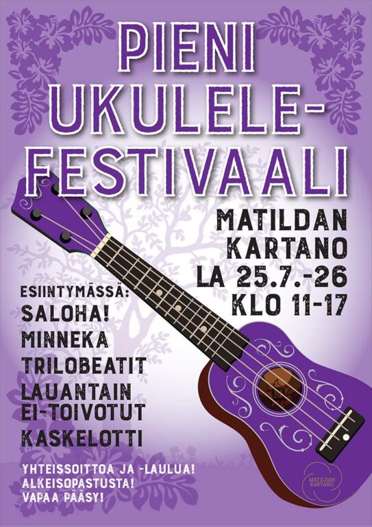 Ukulelefestivaalin juliste