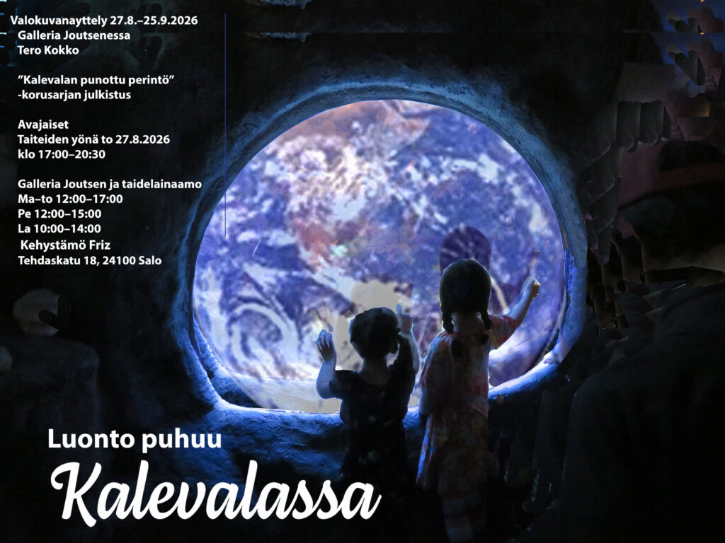Luonto puhuu Kalevalassa juliste