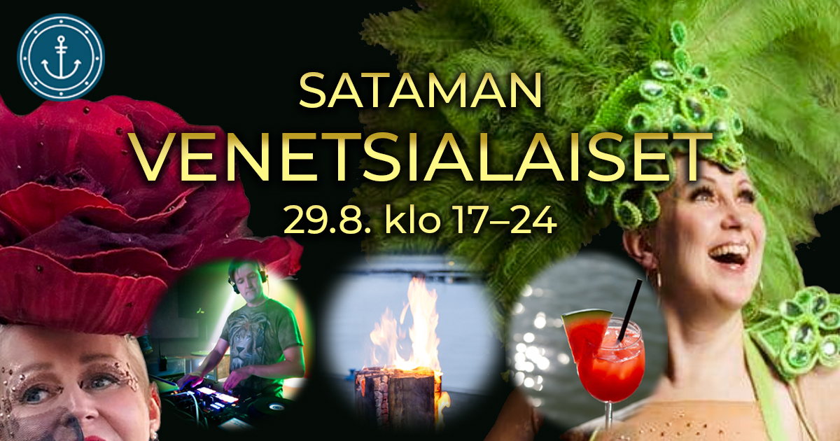 Sambatanssijoita, jätkänkynttilä, drinkki, dj soittaa levyjä. 