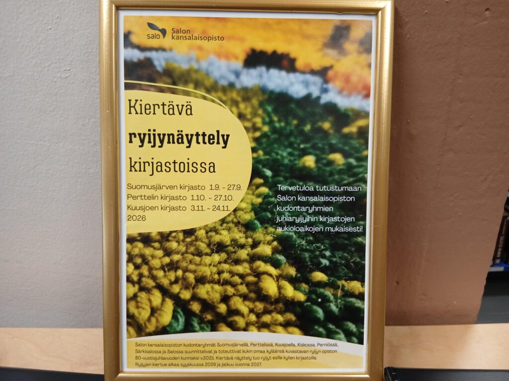 Lähikuva ryijynukasta 